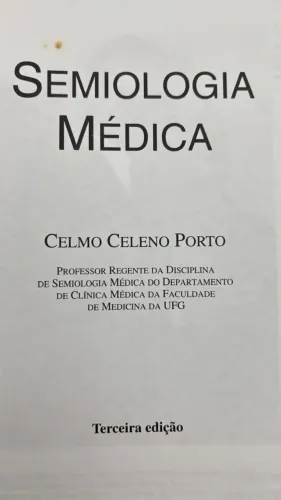 Livro medicina Usado semiologia medica CELMO CELENO PORTO