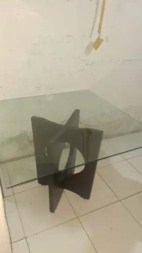 Mesa de jantar vidro 