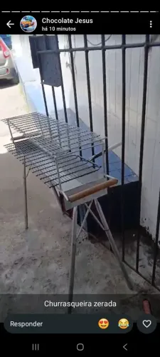 CHURRASQUEIRA NUNCA USADA