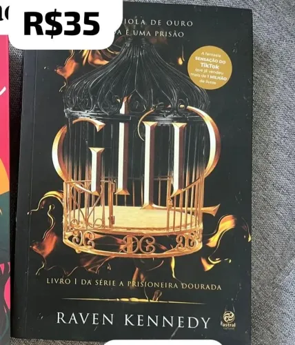 Gild livro 1 série a prisioneira dourada Raven Kennedy