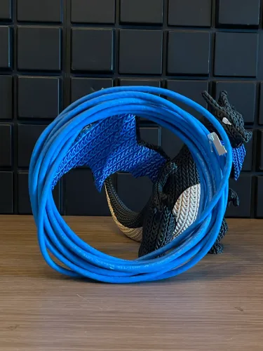 CABO REFORÇADO DE INTERNET CAT 6, COM CONECTOR BLINDADO, 10/ +1.000