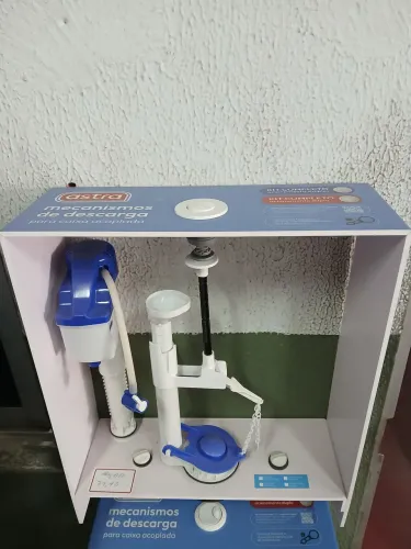 Kit descarga vaso sanitario 