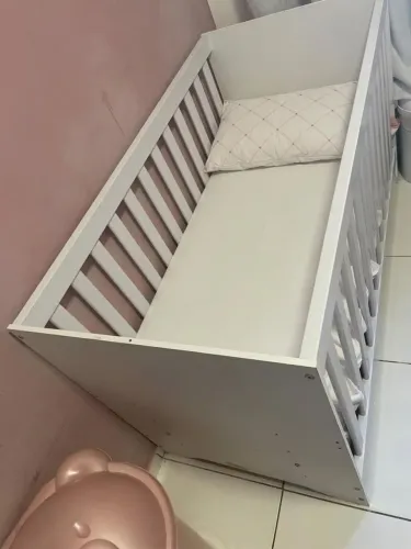 BERÇO 3 EM 1 TRANSFORMÁVEL COM COLCHÃO D18!
