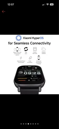 Smart Watch redmi 5 active original lacrado