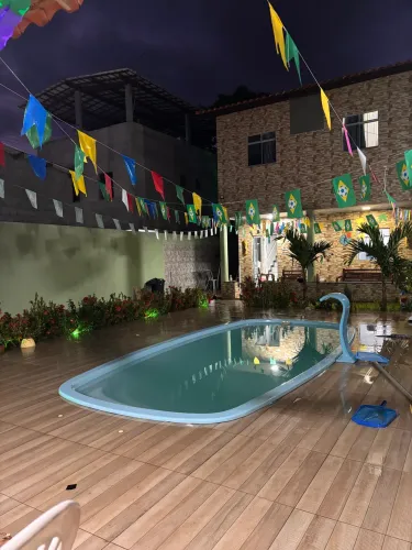 **Aluguel temporada Casa 4/4 Monte Gordo- Lot Canto de Guarajuba - Monte Gordo