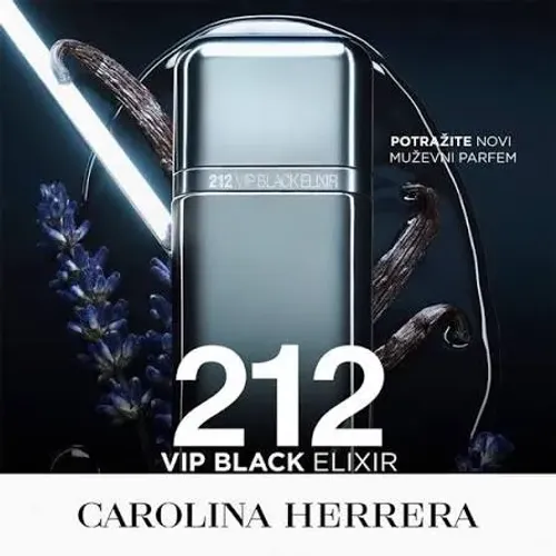 Perfume Carolina Herrera 212 Vip Black Elixir 100ml