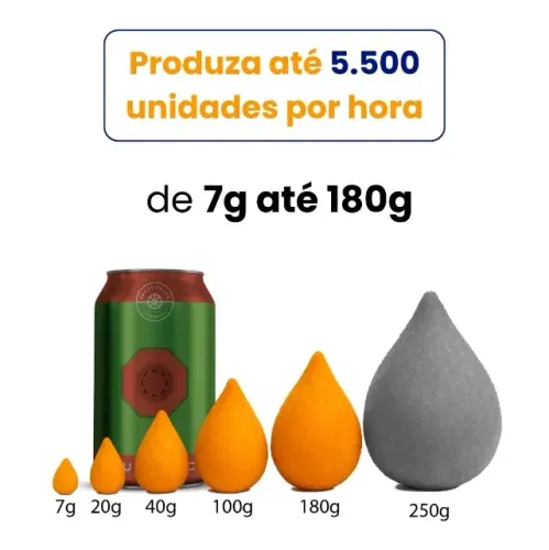 Máquina modeladora salgados e doces/churros