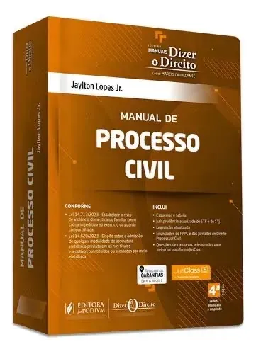 MANUAL DIREITO E PROCESSO CIVIL