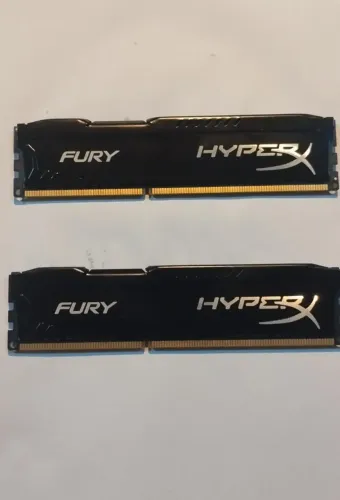 Memória DDR3 Kingston HyperX Fury, 16GB 1600MHz (2x8GB)