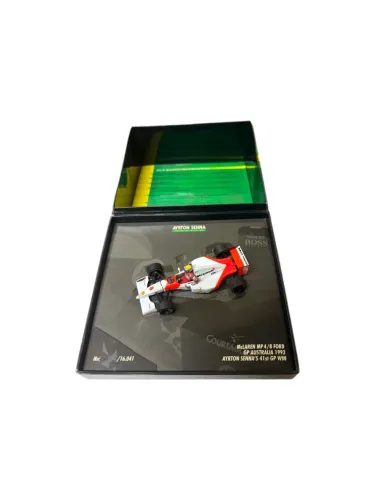 Minichamps Caixa Edição Limitada Ayrton Senna