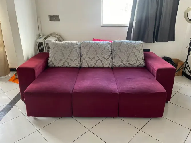 Sofá Cama 3 Lugares