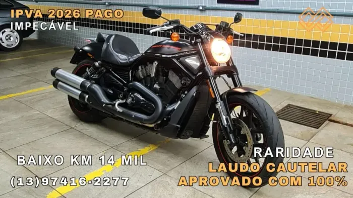 Harley davidson night rod special 1250 - 2014 - BAIXO KM 