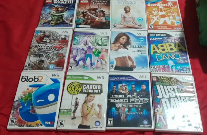 12 JOGOS NINTENDO WII( FRETE GRÁTIS)