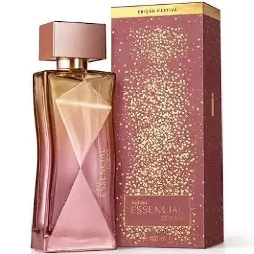Perfume Essencial Desejo Feminino 100ml lacrado - Natura
