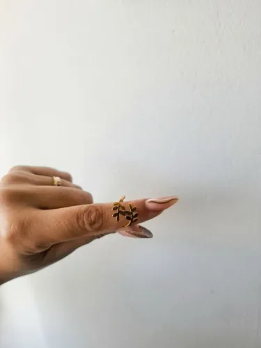 Anel raminho regulável em aço inoxidável 