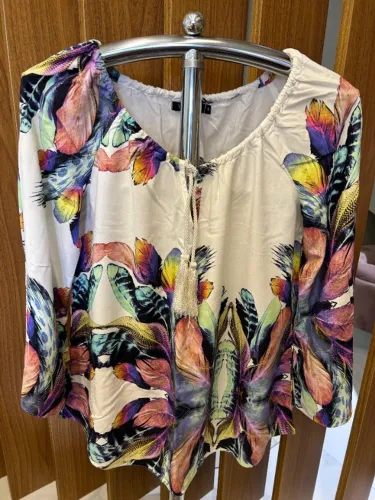 Blusa Bata Feminina Vida Bela G