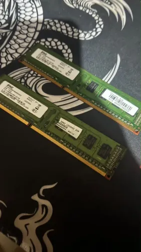 Memória RAM 2GB DDR3 (2x2GB) Dual Channel - 3ª Geração