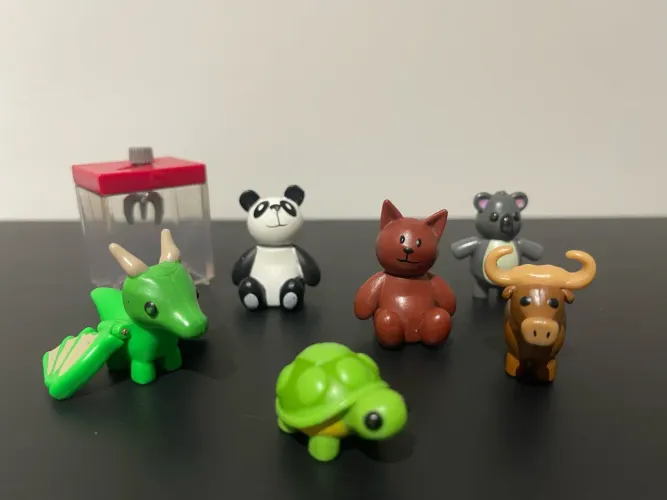 Kit miniaturas de animais roblox