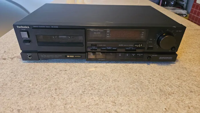 Tape Deck Technics RS-B705 | 3 Heads (Três Cabeças) Class AA + Manual + Trafo