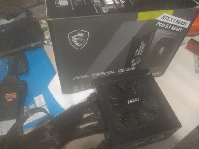 FONTE MSI MAG 850W FULL MODULAR - 80 PLUS GOLD | ATX 3.1 + PCIE 5.0