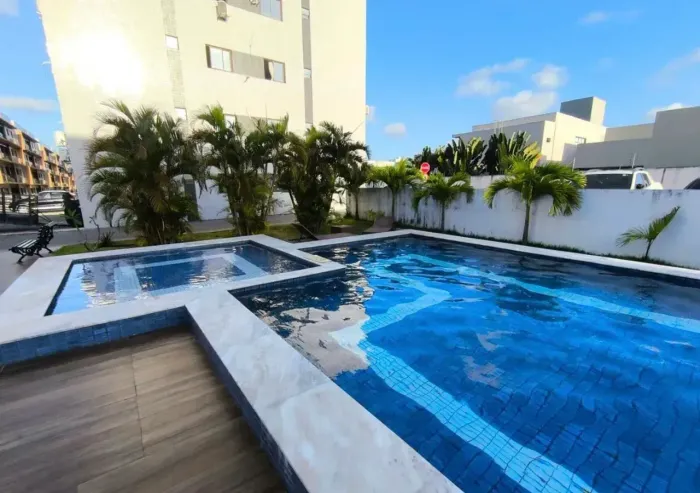Apartamento à Venda 63m² 3 Quartos Varanda Piscina Bancários/João Pessoa