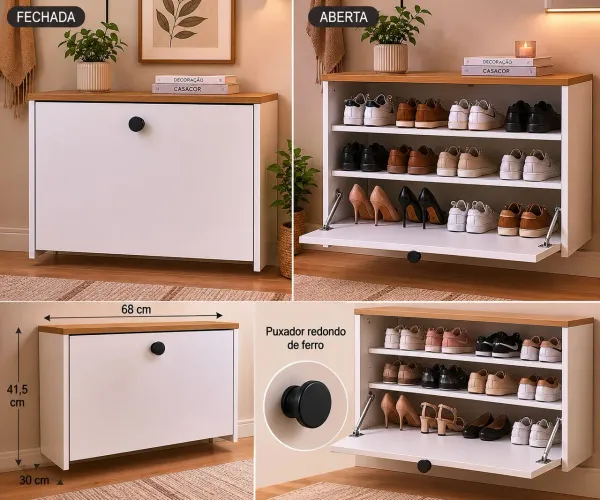 Sapateira 100%MDF