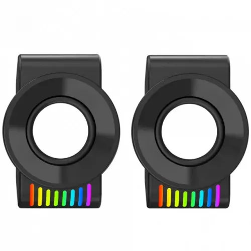 Caixa de Som Redragon Kage GS514, RGB, USB/3.5mm, Estéreo 2.0, Preto - WZetta