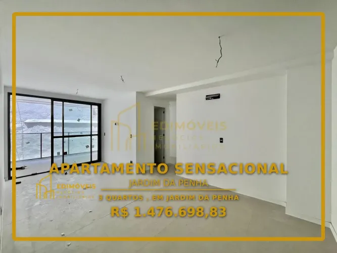 Apartamento em Jardim da Penha: 3 Suítes e Alto Padrão de Acabamento