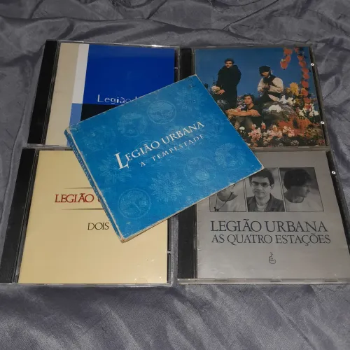 Kit 5 cds legiao urbana