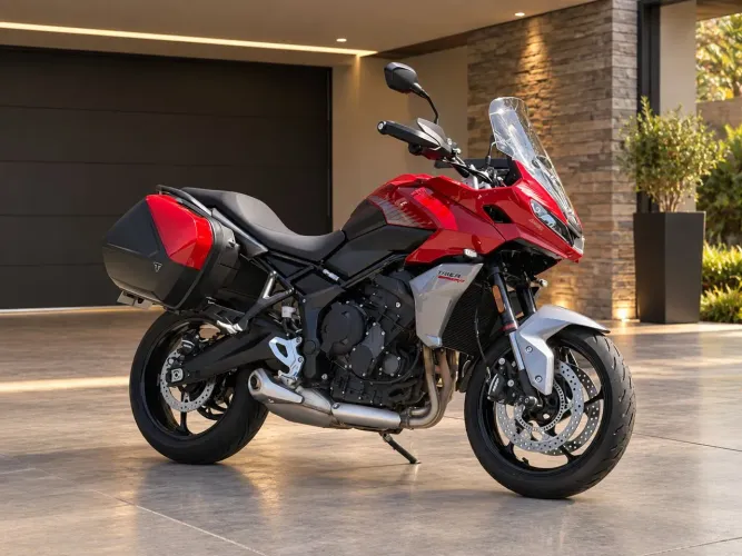 Tiger Sport 660 - Baús Laterais Originais
