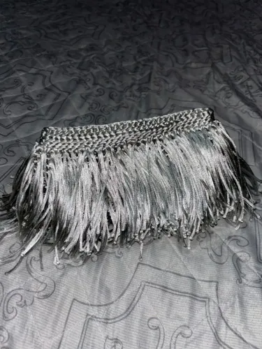 Clutch de crochê handmade
