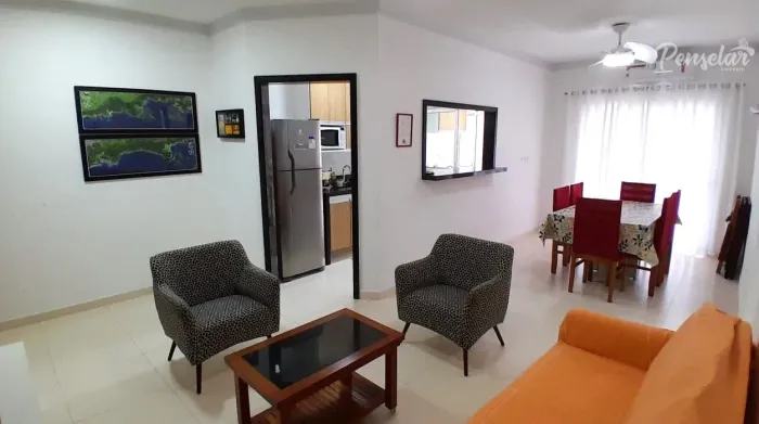 Ubatuba : Apartamento novo 2 dormitórios suíte varanda com churrasqueira piscina