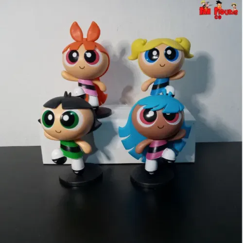 Meninas Super Poderosas - 4 personagens