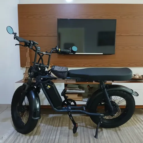 Bike eletrica street go 12 com banco maior e pedaleira