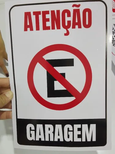 Placa de Sinalização 