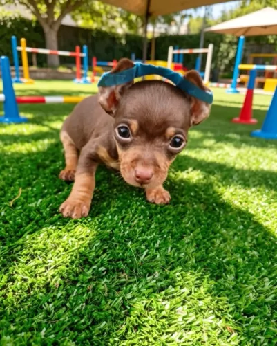 Pinscher Filhote Pura Alegria
