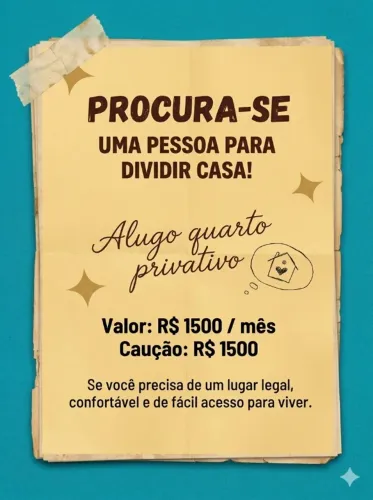 Procuro colega de casa para o Centro de Vila Velha