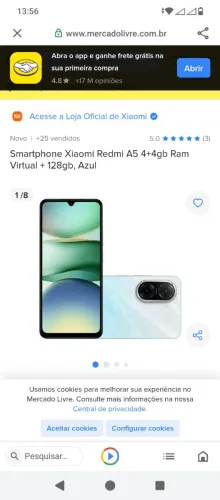 Vendo celular redmi A5