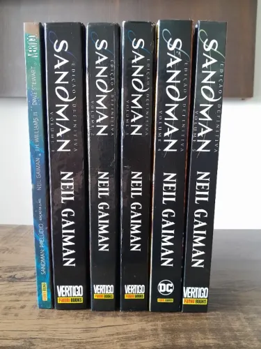 Coleção Sandman Definitivo Completa + Prelúdio - Edição de Luxo