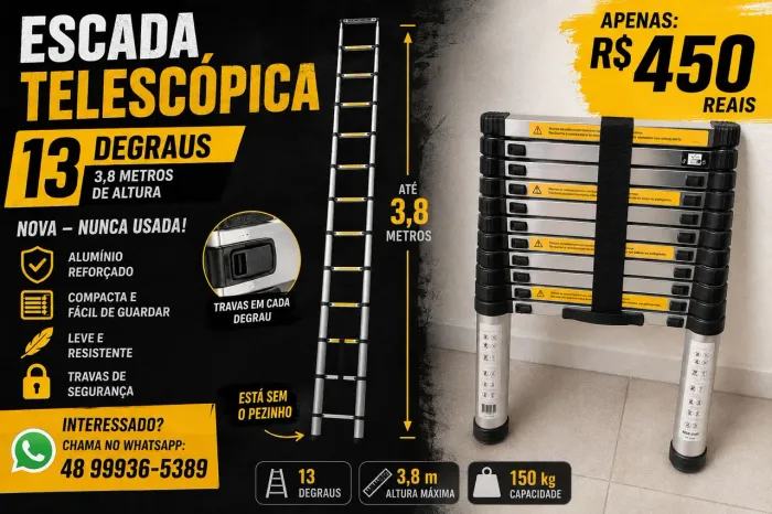 Escada telescópica