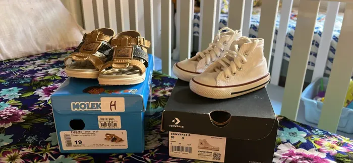 Sapatos de criança menino 