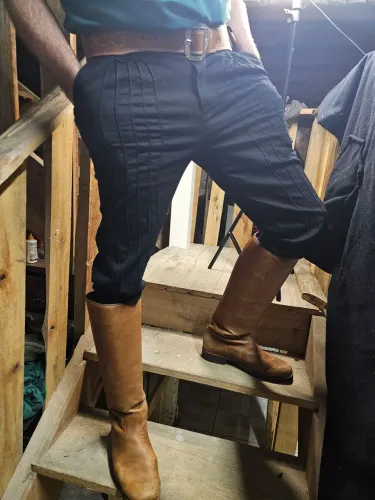 NOVA - Bombacha Castelhana/Ginete - Calça Brim flex + Elastano - Tam. 40 a 52.