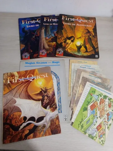 First Quest RPG: a primeira missão (kit incompleto!)