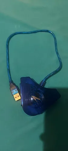 Adaptador USB para 2 Controles PS2 e PS1 para PC