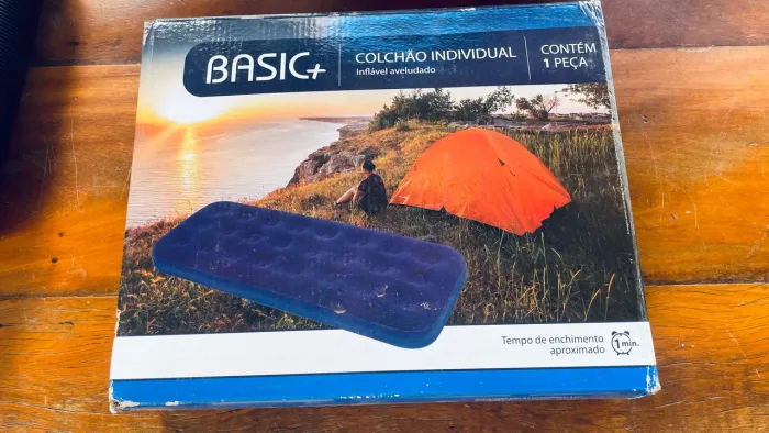Colchão inflável solteiro