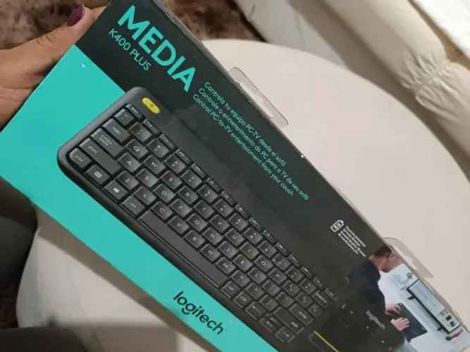 TECLADO MEDIA K400 PLUS