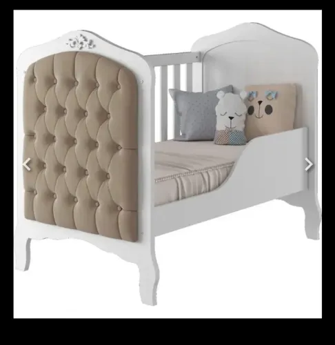 Berço/Mini Cama Provence Capitonê