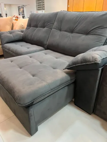 Sofá Retrátil Alto Padrão Molas Pocket NOVO ÚLTIMA PEÇA