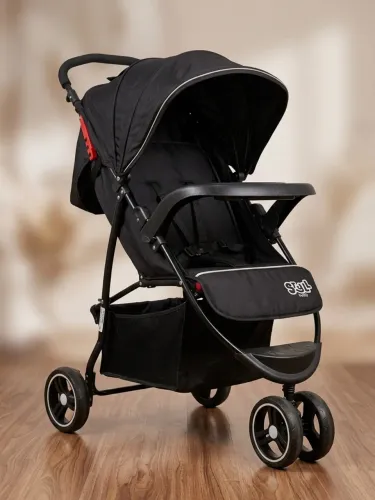 Carrinho de Bebê Styll Baby 3 Rodas Preto - Excelente Estado!