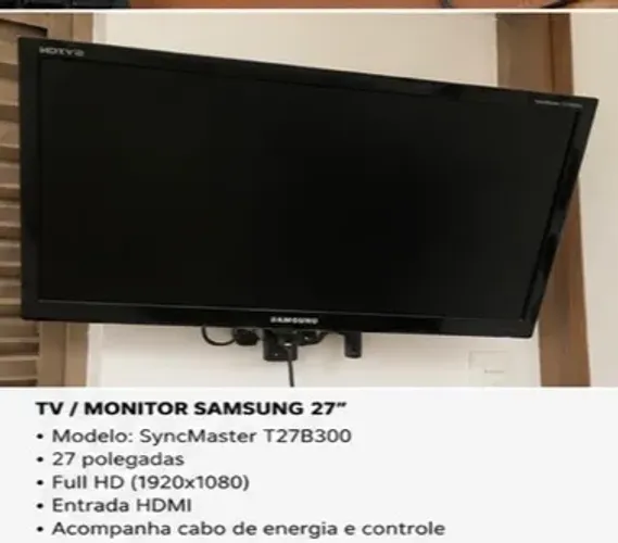 TV Monitor Samsung 27? Full HD HDMI SyncMaster